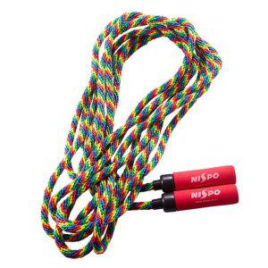 단체용 무지개 긴줄넘기 10m 1P 체육대회 컬러 줄넘기