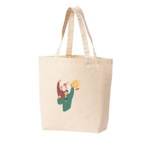 에코백 토트백 승리의 기쁨 단체전 우성 게임챔피언 E스포츠 그림 다양한 사이즈