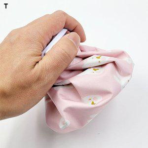 스포츠 얼음 보관주머니 핑크 냉찜질 주머니 운동 용품 핑크색 아이스팩