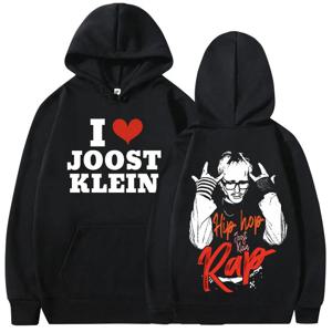 I Love Joost Klein 유로파파 후드티 남녀공용, 패션 하라주쿠 힙합 스웻셔츠, 가을 겨울 플리스, 따뜻한 풀오버