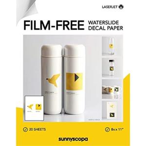 필름 무료 다용도 전체 패키지 맞춤형 레이저 프린터 워터 슬라이드 전송 DIY 맞춤형 인쇄용 워터 슬라이드 데칼