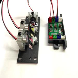 500mw 빨간색 녹색 파란색 RGB 삼색 합성 흰색 풀 컬러 레이저 모듈 TTL