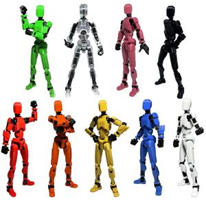13 액션 피규어 T13 그림 3D 인쇄 다중 관절 이동식 럭키 13 액션 피규어 노바 13 액션 피규어 더미