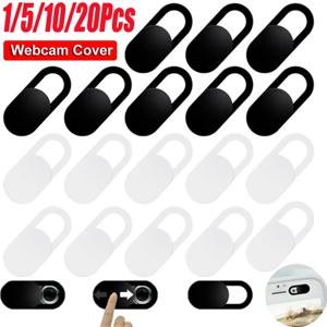 1-20pcs 웹캠 커버 셔터 슬라이더 개인 정보 보호 커버 iPad 태블릿 웹캠 노트북 PC 휴대 전화 렌즈 카메라 스티커