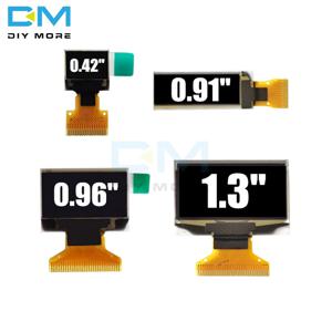 아두이노용 LCD OLED 디스플레이 0.42 0.91 0.96, 블루 화이트 LCD 스크린 디스플레이 모듈, 0.42 인치, 0.91 인치, 0.96 인치, 1.3 인치, 1.3 인치