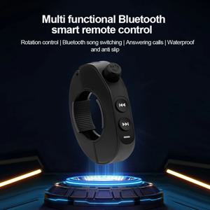 오토바이 핸들바 미디어 컨트롤러 스티어링 휠 스위치 Bluetooth 호환 무선 미디어 스마트폰 리모컨