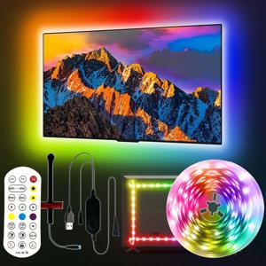 Ambilight Tv Led 백라이트 카메라 5V Usb Rgbic 스마트 Tv 동기화 Led 조명 텔레비전 화면 동기화 3.8M 5M 스트립