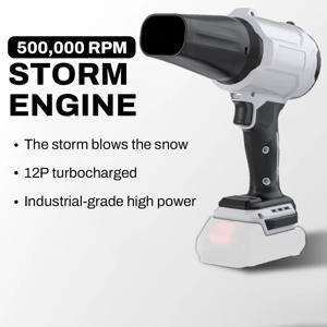 2000W 전기 브러시리스 터보 팬 송풍기 무선 500000RPM 공기 송풍기 Makita 18V 배터리 공기 불어 총을위한 폭력적인 전동 공구