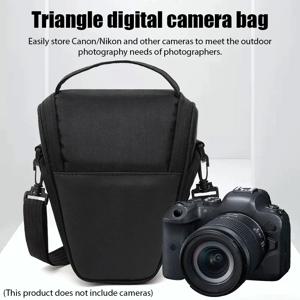 디지털 카메라 가방 나일론 숄더 백 사진 장비 가방 Nikon Canon Nikon 용 방수 카메라 가방 마이크로 싱글
