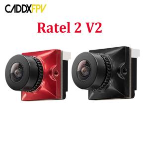 Caddx Ratel 2 V2 FPV 카메라 Ratel2 2.1mm 렌즈 16:9/4:3 NTSC/PAL 교체 렌즈로 전환 가능 마이크로 FPV 카메라 드론