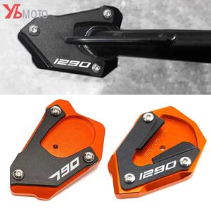 KTM 1290 890 790 1190 1090 1050 ADVENTURE super adv R S T 오토바이 액세서리 사이드 스탠드 패드 킥 스탠드 발 확장