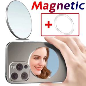 Apple Magsafe IPhone 15 Pro Max 용 자기 전화 셀카 거울 광각 셀카 블로깅 비디오 용 전화 백 카메라 거울