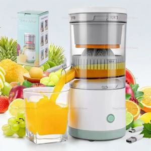 무선 자동 오렌지 레몬 주스 휴대용 전기 Juicer 분리기 과일 Juicer 컵 가정용 Juicer 미니 홈 Juicer