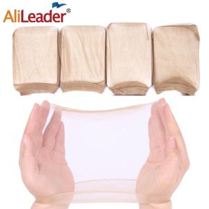 저렴한 10/20Pcs Hd 가발 얇은 스타킹 모자 가발 디럭스 가발 모자 머리 그물 직조 나일론 스트레치 메쉬 가발 모자 Hd 가발 모자 가발
