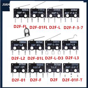 1PCS 2PCS 5PCS 10PCS 원래 스트로크 마이크로 스위치 D2F-L L2 L3 01L L-D3 01F-T FL 01FL L D2F-F-3-7 D2F-5 5L D2F-F D2F-01F-T