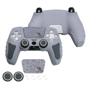 PlayStation5 컨트롤러 쉘용 터치 스크린 스티커가 포함된 PS5용 30주년 한정판 컨트롤러 실리콘 커버