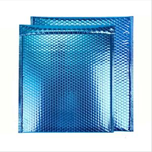 30 개/몫 블루 Aluminized 버블 메일러 선물 포장 셀프 인감 가방 대형 배송 우편 봉투