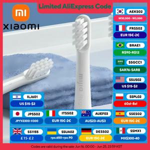 XIAOMI MIJIA T100 소닉 전동 칫솔 교체 브러시 헤드 전동 칫솔 노즐 T100 칫솔 용 브러시 헤드