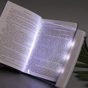 1pc LED 평면 패널 야간 투시경 독서 등, 눈 보호 독서 등 학생 야간 독서 등