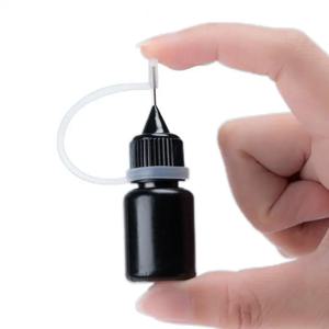 스탬프 용 5ml 검정 잉크 오일 리필 다기능 실용 스탬프 롤러 액세서리 방수 개인 정보 보호 용품