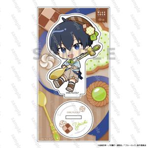 블루 잠금 일본 애니메이션 주변기기 애프터눈 티 버전 아크릴 스탠드 Collectible Desk Ornament 소년을위한 크리 에이 티브 생일 선물