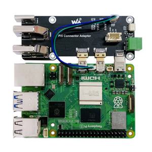 Raspberry Pi 5/4B 모든 포트에서 Pi의 USB SideEasy 어댑터 마이크로 HDMI에서 HDMI 4K로