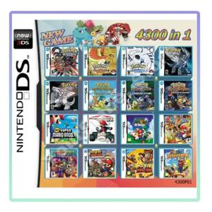 3DS NDS 게임 카드 결합 카드, NDS 카세트, 4300IN1, 208 500, 510 in 1