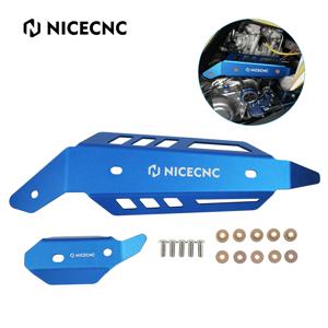 NiceCNC ATV 중간 파이프 열 실드 커버 가드 보호대 Yamaha Raptor 700 700R SE 특수 YFM700 YFM700R 2015-2024 알루미늄