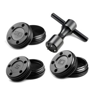 스코티 퍼터용 x 10g 15g 20g 25g 30g 35g 40g 블랙 슬리버 숫자 웨이트 한 쌍