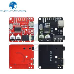 1/5PCS TZT DIY 블루투스 오디오 수신기 보드 블루투스 5.0 MP3 자동차 오디오 보드 스테레오 음악 모듈 3.7-5V