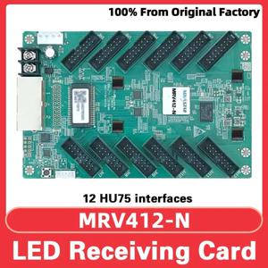 Novastar MRV412-N 수신 카드 LED 비디오 월 컨트롤러 LED 디스플레이 화면 RGB 매트릭스 HBU75 풀 컬러 모듈 제어 카드