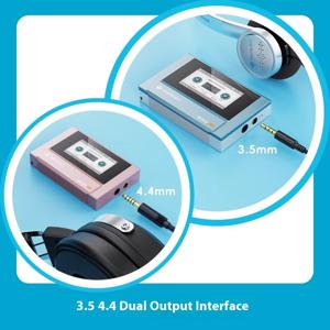 Fiio Snowsky Echo 미니 음악 플레이어 무선 블루투스 Mp3 플레이어 오디오 휴대용 사용자 정의 미니 음악 플레이어 Mp3 게임 액세서리
