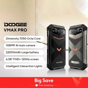 DOOGEE V Max Pro 견고한 스마트폰 7050 5G 6.58 