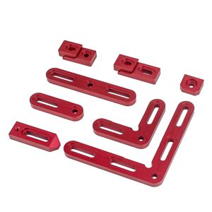 1PC L 자형 알루미늄 90도 포지셔닝 스트립 도구 정렬 지그 CNC 작업대 베이스 보드 포지셔닝 스트립 용 고정 클램프 도구