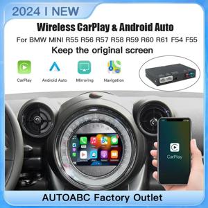 BMW NBT CIC 미니 R55 R56 R57 R58 R59 R60 R61 F54 F55 클럽맨 컨트리맨 하드탑 존 F56 F57용 무선 CarPlay 안드로이드 오토