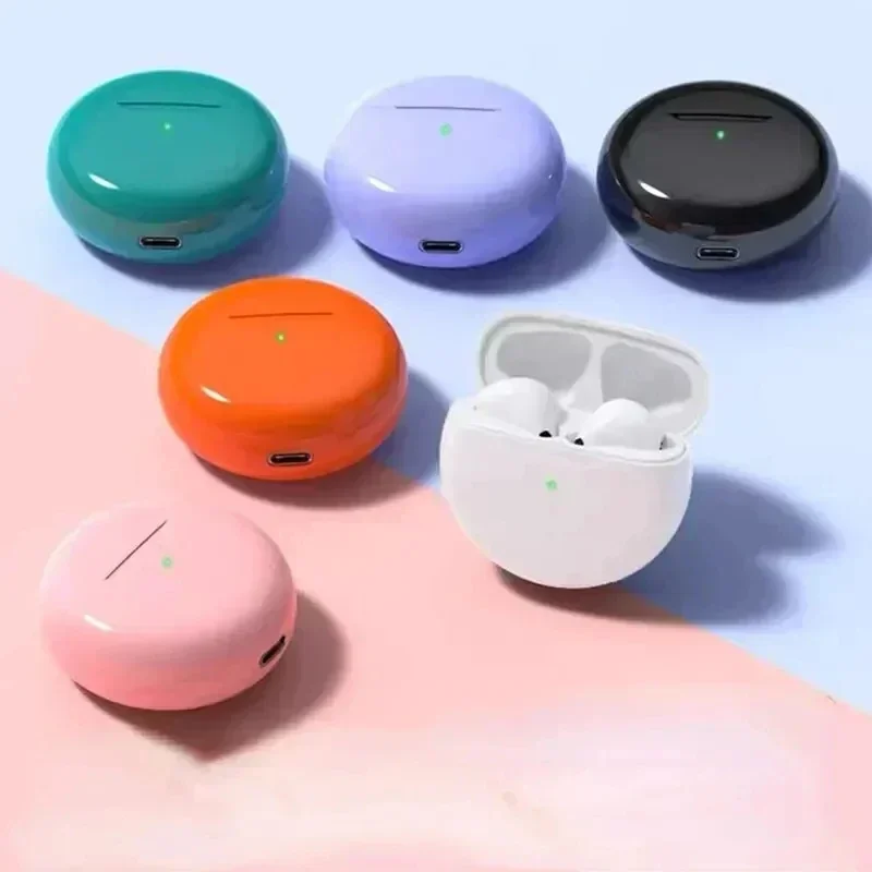 무선 블루투스 이어폰 TWS, 소음 방지 헤드셋, 마이크 포함 이어폰, iPhone xiaomi oppo samsung용 무선 헤드셋