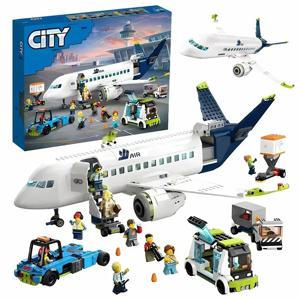 2025 913PCS 여객기 빌딩 블록 벽돌 도시 시리즈 호환 60367 여객 비행기 대형 조립 MOC 장난감 선물
