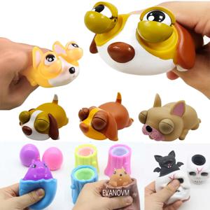 여러 유형 팝업 FunnySqueeze 안티 스트레스 장난감 숨기기 및 찾기 피규어 스트레스 릴리프 Fidget Toys for Kids Adult