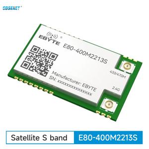 LR1121 LoRa 스프레드 스펙트럼 모듈, 듀얼 밴드 433Mhz 2.4G SMD TCXO CDSENT E80-400M2213S SPI RF 모듈, Sub-G 무선 모듈