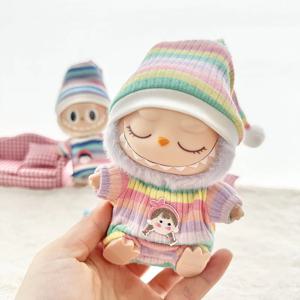 V1V2V3 Labubu 인형 의류 인형 액세서리에 적합한 미니 세트 의류 귀여운 장식 작은 옷 패션 생일 선물