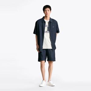 린넨 데님 쇼츠 (T32F1NEQ01TML11AP)