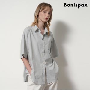 정상가:79000원ㅣ라운드 포켓 포인트 오버핏 코튼 셔츠 (XP2BA043L0)