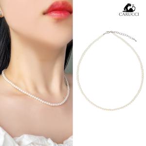 [롯데백화점][카루치]4mm 비너스 진주 초커 목걸이 NK52a