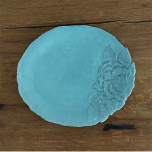 버지니아까사 로만티카 디너접시 30cm 색상 택 1 (화이트/아쿠아)