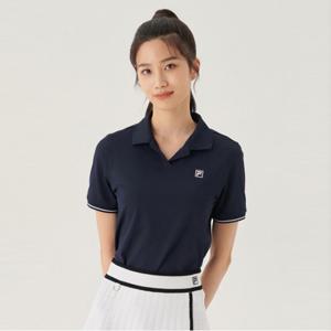 [본사 공식] 여성 테니스 면터치폴리 베이직 카라티 (FS2TSG2361F_INA)