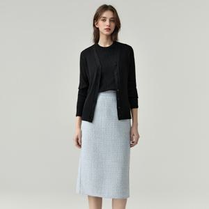 [CJ단독][최초가 59,900원]에르모즈 트위드 스커트