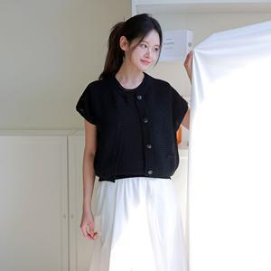 [CJ단독][최초가89,900원 ]리비에르 크로쉐 볼레로 셋업