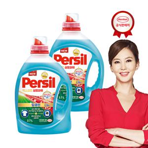 퍼실 딥클린 삶음파워 하이진젤 2.7Lx2개 세탁세제