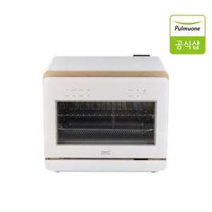 편백찜기+종이호일 증정)풀무원 스팀쿡 마스터 듀얼스팀 20L 대용량 에어프라이어 오븐 화이트 컬러
