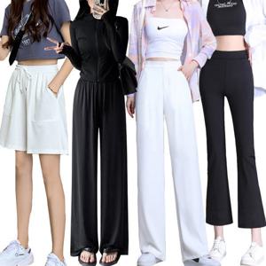 (20+5%) 5520원 쿨링아이스팬츠 4XL/와이드팬츠/통바지/부츠컷/슬랙스/빅사이즈/미시/여름신상/1+1/8부/7부